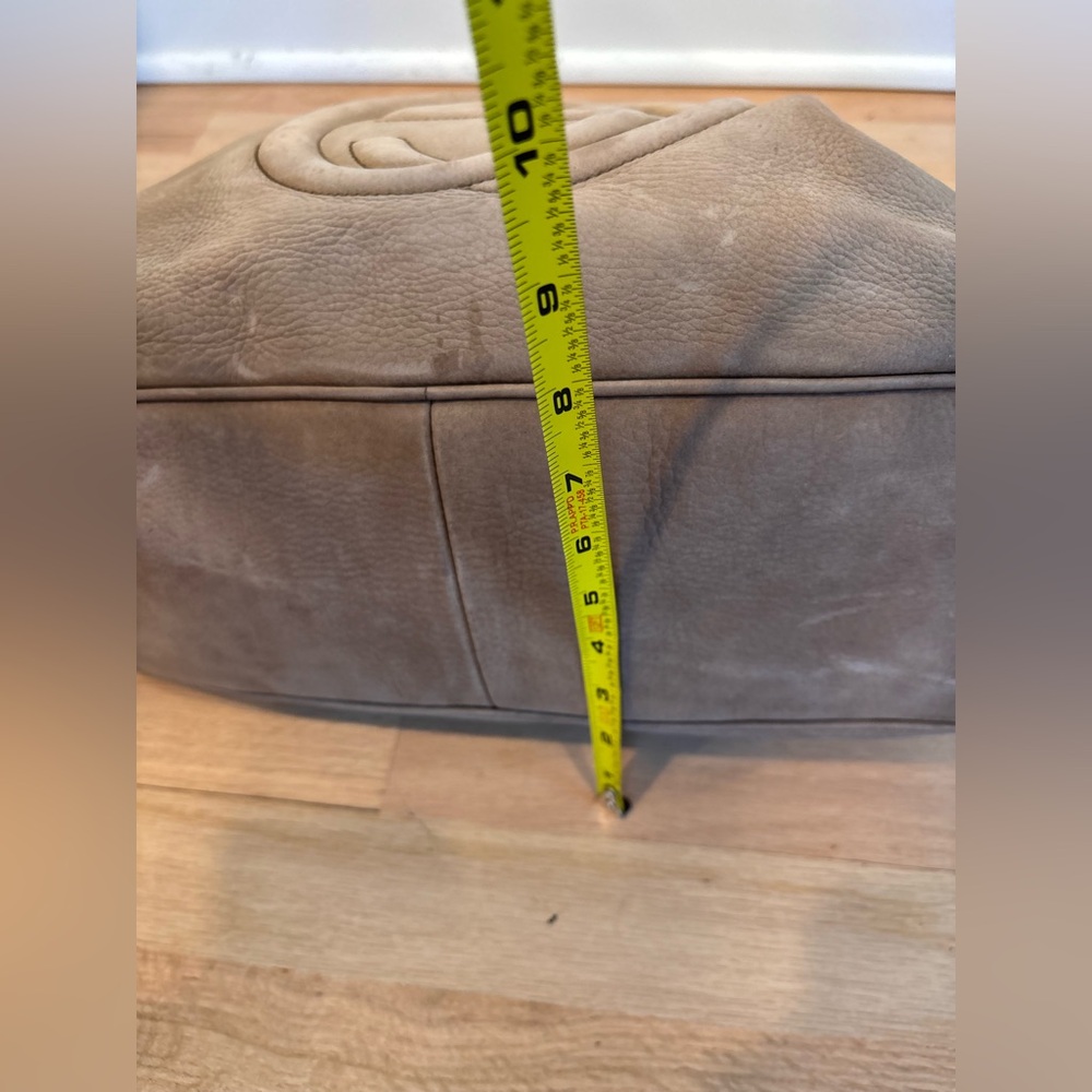 Gucci Soho Chain Shoulder Bag in tan leather (zipper needs repair) - Picture 11 of 16